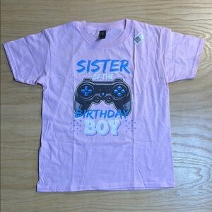 Gildan Pink Short Sleeve Tee Birthday Design